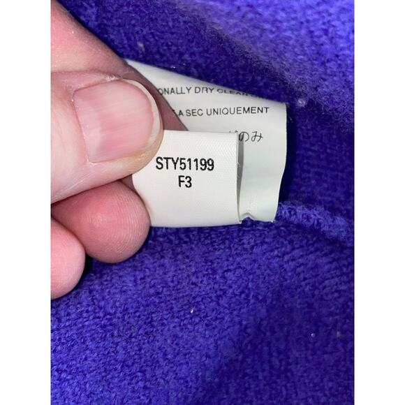 Vintage Patagonia‎ Purple 100% Wool Jacket - Size L - Hong Kong Made - STY51199 - Picture 10 of 12